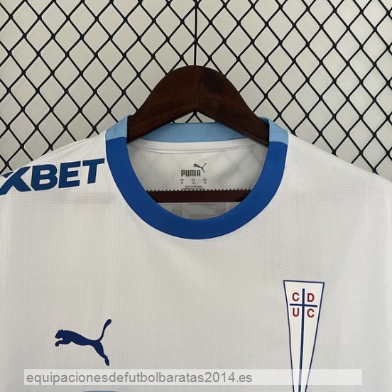 Nuevo Tailandia 1ª Camiseta CD Universidad Católica 24/25 Blanco Baratas